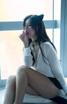 最新流出超人氣嫩模極品女神 ▌阿朱▌4K原版私拍 肛塞貓女郎 挺翹乳粒鮮嫩緊致白虎 無與倫比的氣質