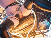 高端ACG业界女神爆机少女▌喵小吉▌巅峰金属大作《赛博朋克·超梦》壁纸党典藏必备 每期都是精品