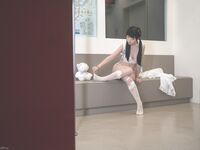 極品CosPlay爆機少女【喵小吉】純欲系新作《深夜地鐵》極致粉穴豪乳露出 超清4K原版