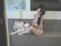 極品CosPlay爆機少女【喵小吉】純欲系新作《深夜地鐵》極致粉穴豪乳露出 超清4K原版