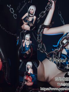 高端ACG業界女神爆機少女▌喵小吉▌Fatel Stay night黑呆 盡情欣賞嬌艷肉體