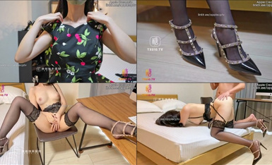超级丝袜控180大长腿女神▌苹果▌黑丝诱惑室友疾速缴械 吊带高跟爆刺尤物 白浆四溢淫靡中出