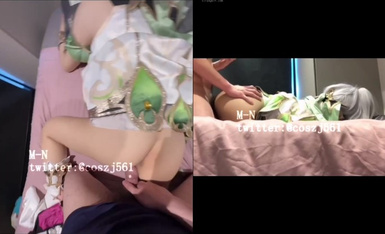 牛逼大神『M-N』最新约啪足交COSER三部曲 凌华+雷神巴尔+草神 操动漫女神 高清 (2)