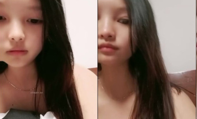 18岁学生妹下海啪啪大秀！【娜娜】，酒店跟男友啪啪，清纯指数满分，少女青春期的肉体 (1).