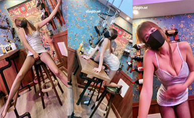 青春無敵 身材纖細極品長腿氣質女神小姐姐【丁丁妹妹】私拍~脫衣裸舞誘惑騷叫自摸吃雞巴頂上 (6)