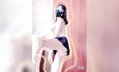 青春無敵 超高人氣極品眼鏡小姐姐旺仔桃嘰私人定製各種潮流BGM裸舞白虎逼飽滿大奶亂顫很頂 (16)