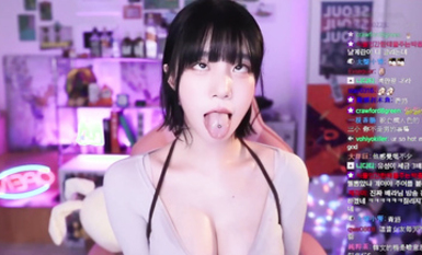 韓國女主播 배라소니 baerasoni 最初阿黑顏 アヘ顔(2)