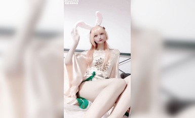 不甜 戴口罩的cosplay妹子，素人感還是挺強的，擼點也有，值得一看 (5)