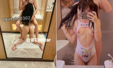 推特極品白虎蘿莉『kitty不吃魚』一字馬紫薇被男主調教啪啪乖的狠！超嫩可愛人形小母狗 被操的叫爸爸 下 (2)