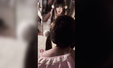 『辭寶』高顏值_足交_啪啪，老師同學眼中的乖乖女被主人爸爸調教_上 (4)