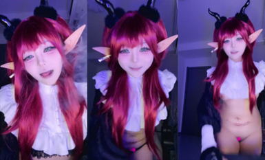 魅魔的夜晚 渴望夜晚擁有一個微胖魅魔嗎，帶著魅魔角肉感十足夜晚誘惑 (1)